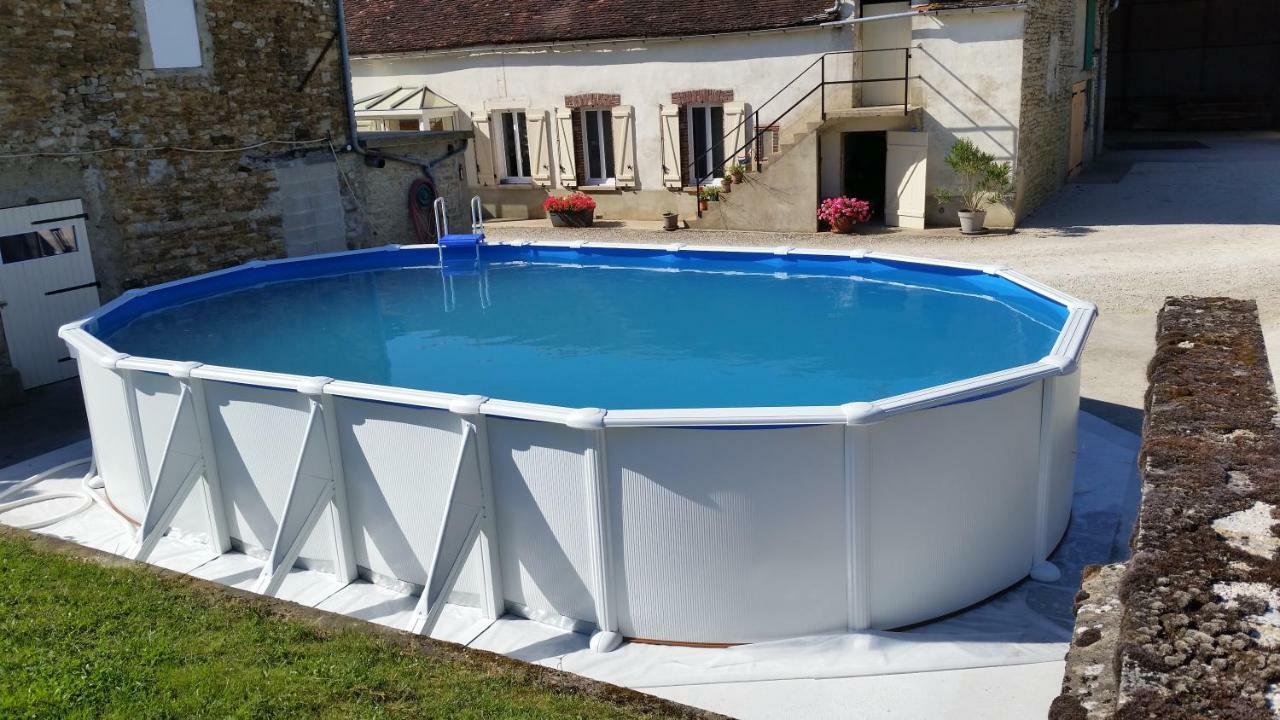 La Ferme Au Roy Villa Bernouil Exteriör bild